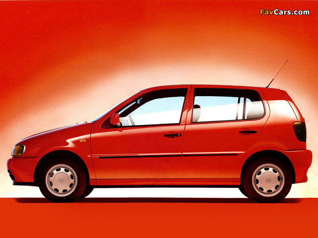 Volkswagen Polo 5-door (III) 1994–99 wallpapers (640 x 480)