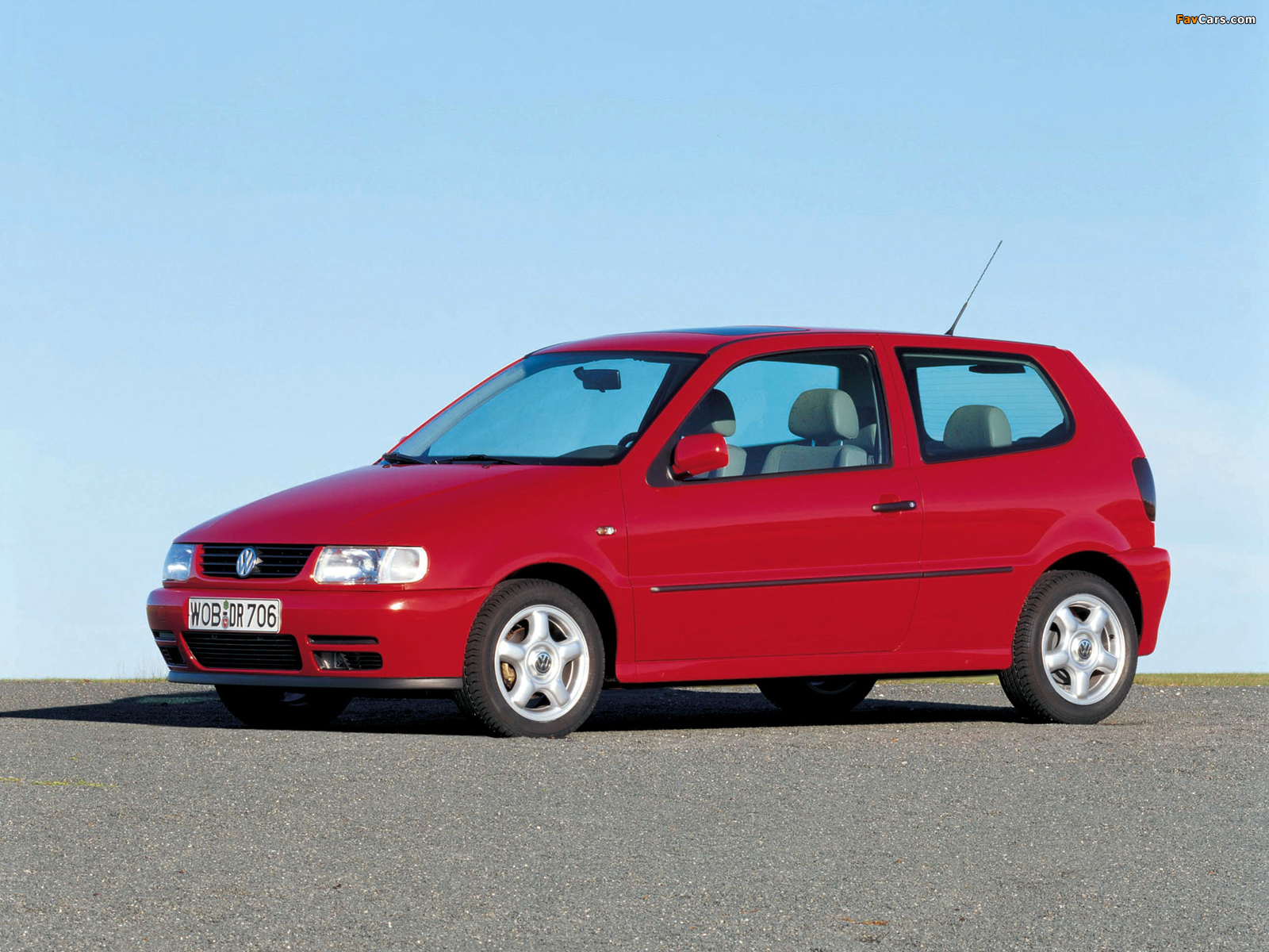 Volkswagen Polo 3-door (Typ 6N) 1994–99 wallpapers (1600 x 1200)