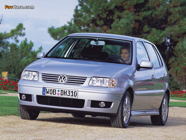 Volkswagen Polo 5-door (Typ 6N2) 1999–2001 wallpapers (640 x 480)