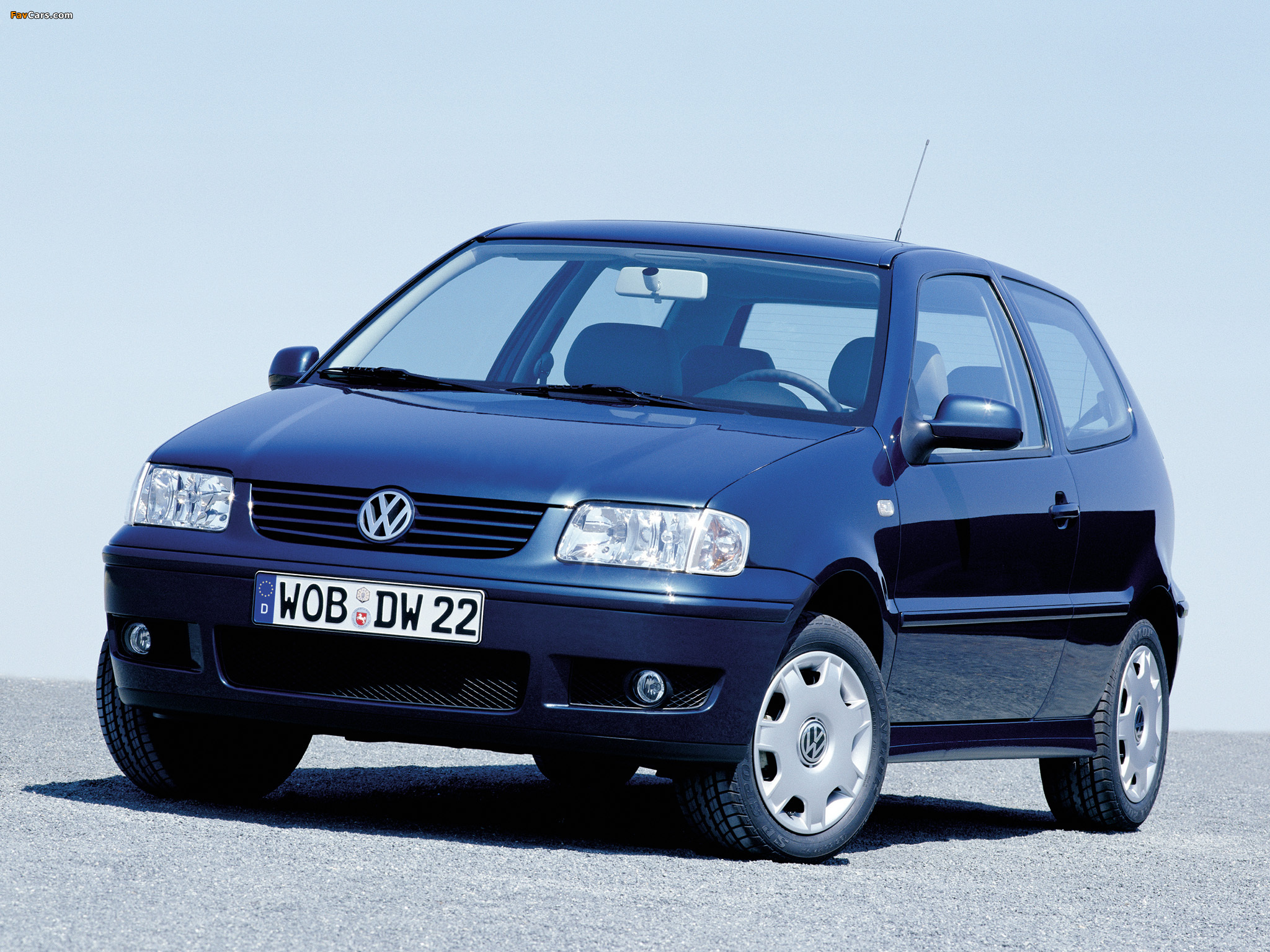 Volkswagen Polo 3-door (Typ 6N2) 1999–2001 wallpapers (2048 x 1536)