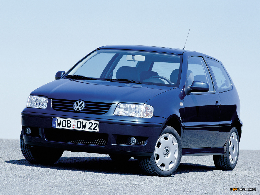 Volkswagen Polo 3-door (Typ 6N2) 1999–2001 wallpapers (1024 x 768)