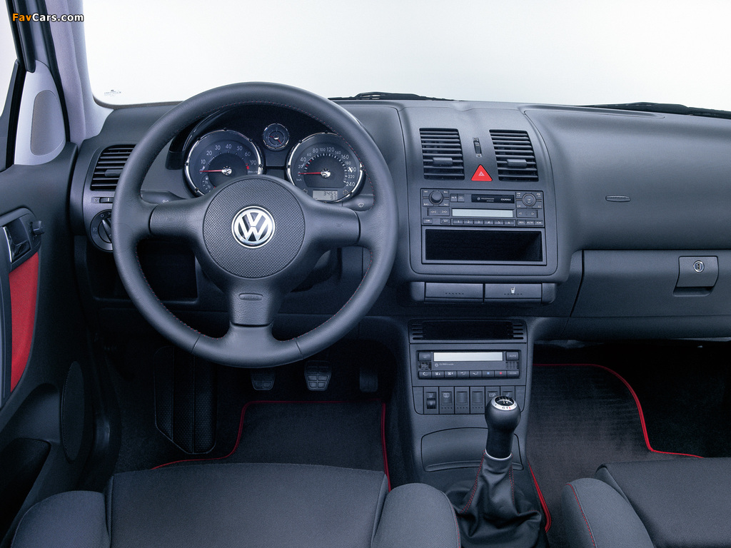 Volkswagen Polo GTI (IIIf) 1999–2001 wallpapers (1024 x 768)