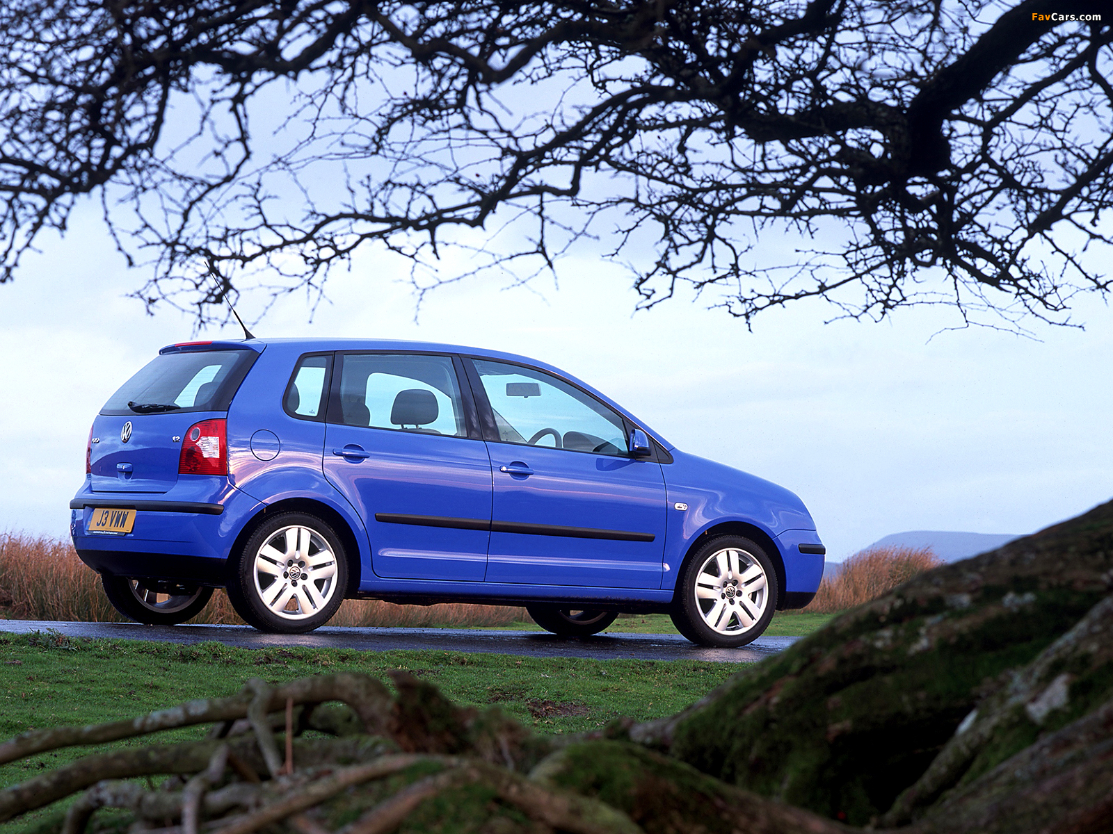 Volkswagen Polo 5-door UK-spec (IV) 2001–05 wallpapers (1600 x 1200)