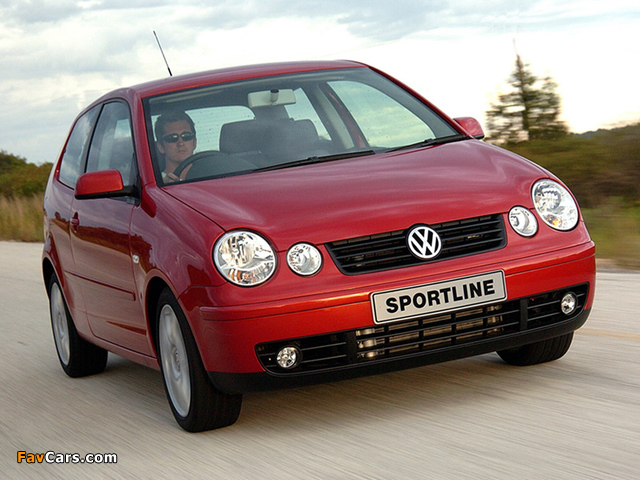 Volkswagen Polo 3-door ZA-spec (Typ 9N) 2001–05 wallpapers (640 x 480)