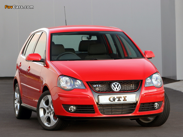 Volkswagen Polo GTI 5-door ZA-spec (Typ 9N3) 2006–09 wallpapers (640 x 480)