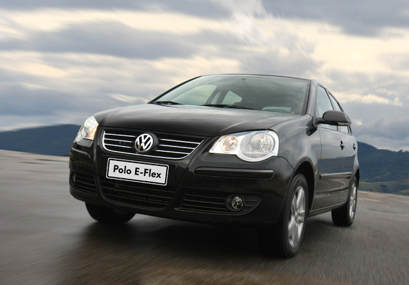 Volkswagen Polo E-Flex 5-door (Typ 9N3) 2009 wallpapers