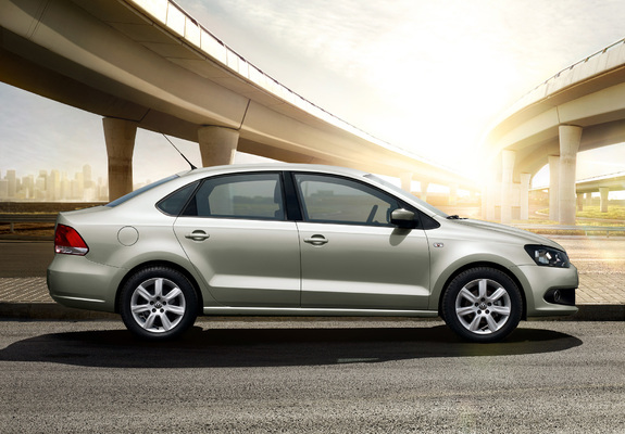 Volkswagen Polo Sedan (V) 2010 wallpapers