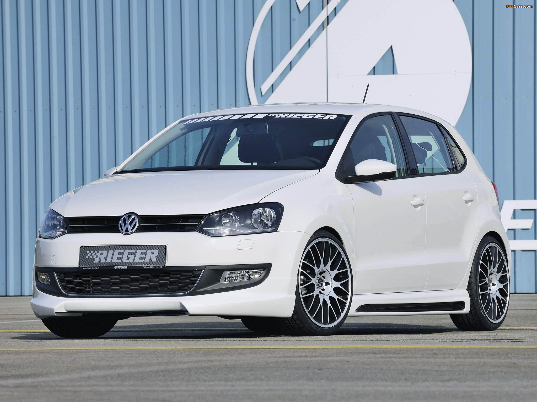 Rieger Volkswagen Polo 5-door (V) 2010 wallpapers (2048 x 1536)