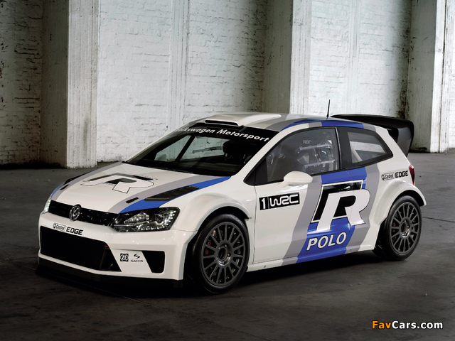 Volkswagen Polo R WRC Prototype (Typ 6R) 2011–12 wallpapers (640 x 480)