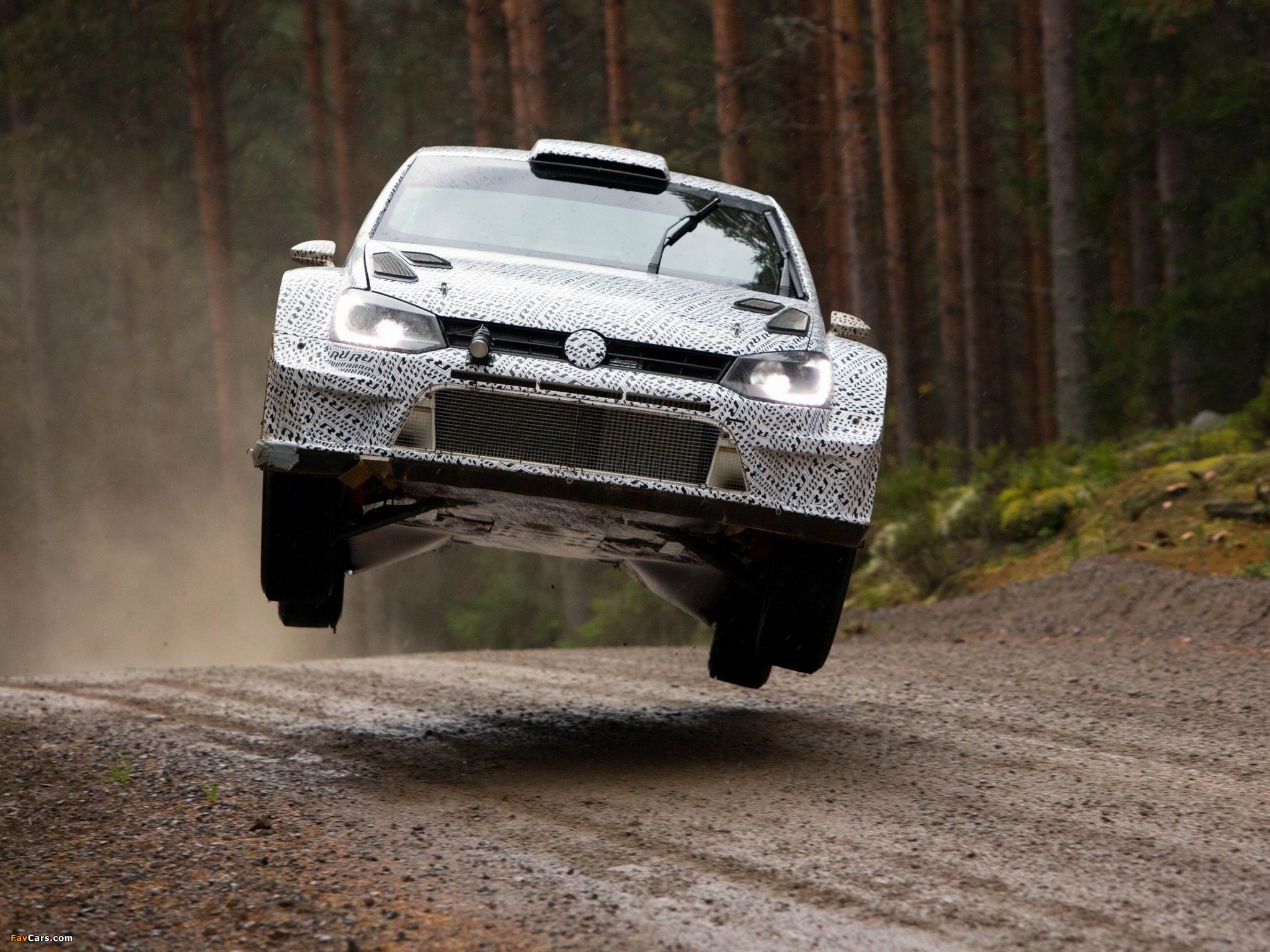 Volkswagen Polo R WRC Prototype (Typ 6R) 2011–12 wallpapers (2048 x 1536)