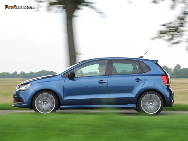 Volkswagen Polo BlueGT 5-door (Typ 6R) 2012 wallpapers (640 x 480)