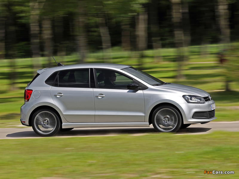 Volkswagen Polo BlueGT 5-door (Typ 6R) 2012 wallpapers (800 x 600)