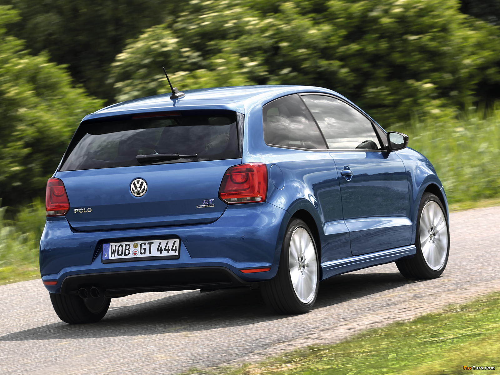 Volkswagen Polo BlueGT 3-door (Typ 6R) 2012 wallpapers (1600 x 1200)