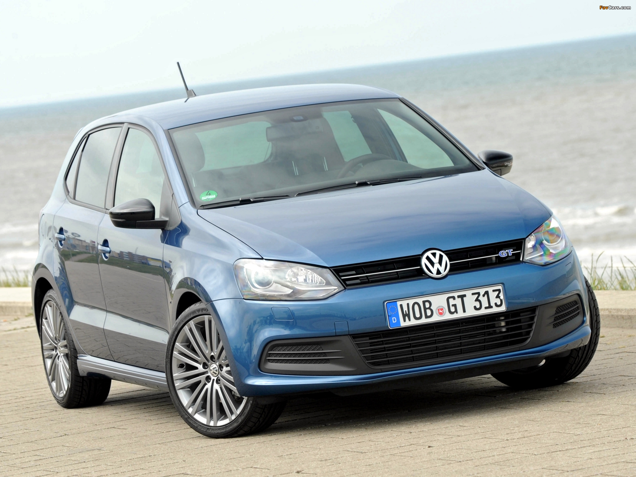 Volkswagen Polo BlueGT 5-door (Typ 6R) 2012 wallpapers (2048 x 1536)