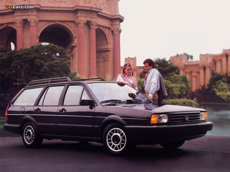 Photos of Volkswagen Quantum Wagon 1985–88 (800 x 600)