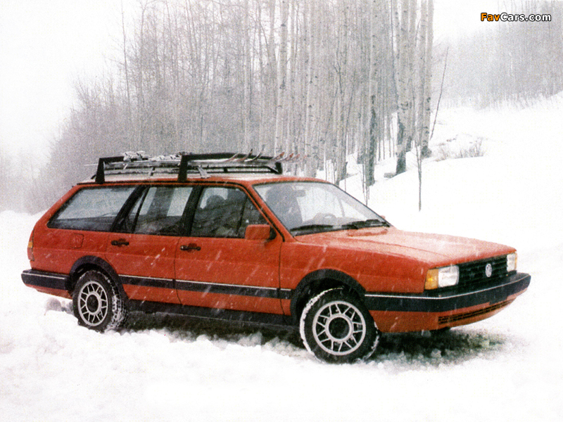 Pictures of Volkswagen Quantum Wagon Synro 1985–88 (800 x 600)