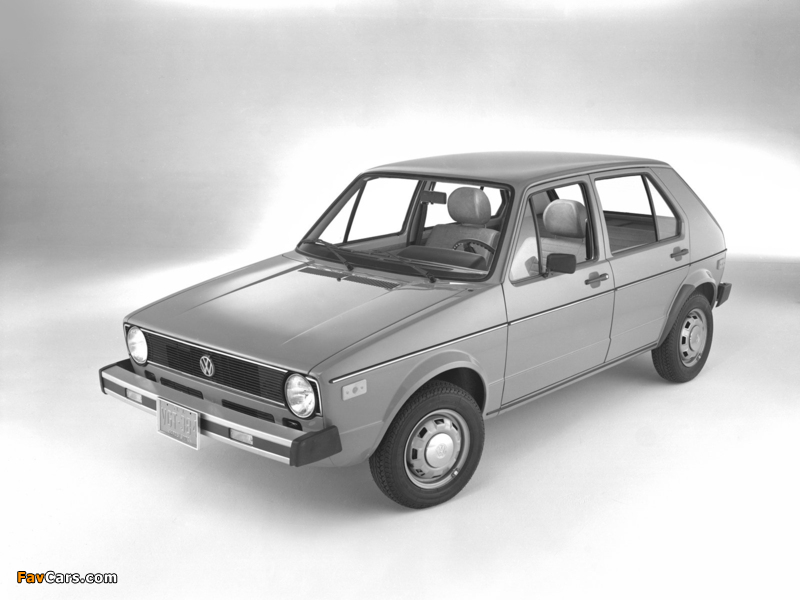 Images of Volkswagen Rabbit 5-door 1975–80 (800 x 600)