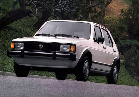 Photos of Volkswagen Rabbit 5-door 1980–84