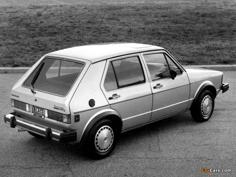 Pictures of Volkswagen Rabbit 5-door 1980–84 (800 x 600)