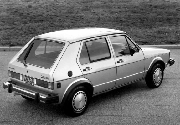 Pictures of Volkswagen Rabbit 5-door 1980–84