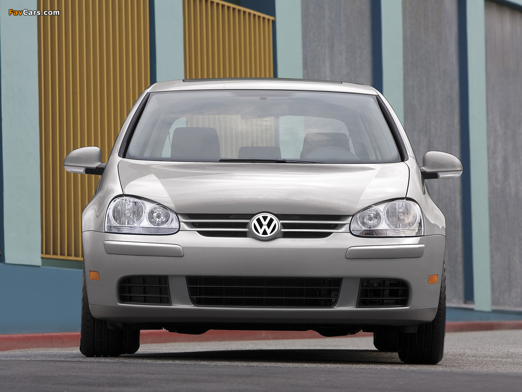 Pictures of Volkswagen Rabbit 5-door 2006–09 (1024 x 768)