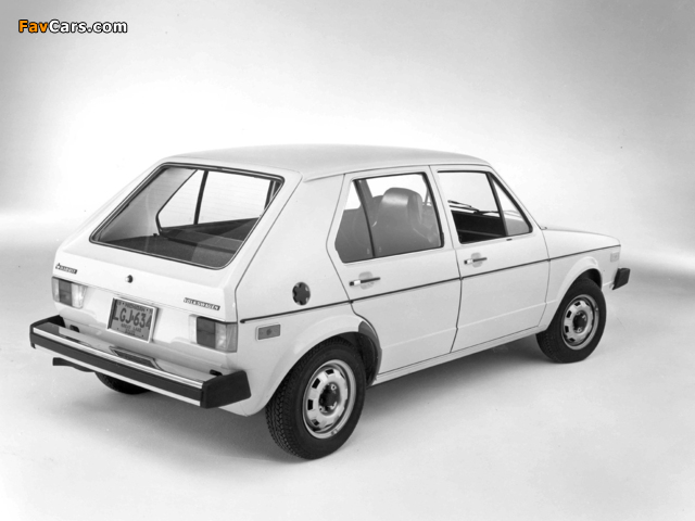 Volkswagen Rabbit 5-door 1975–80 pictures (640 x 480)