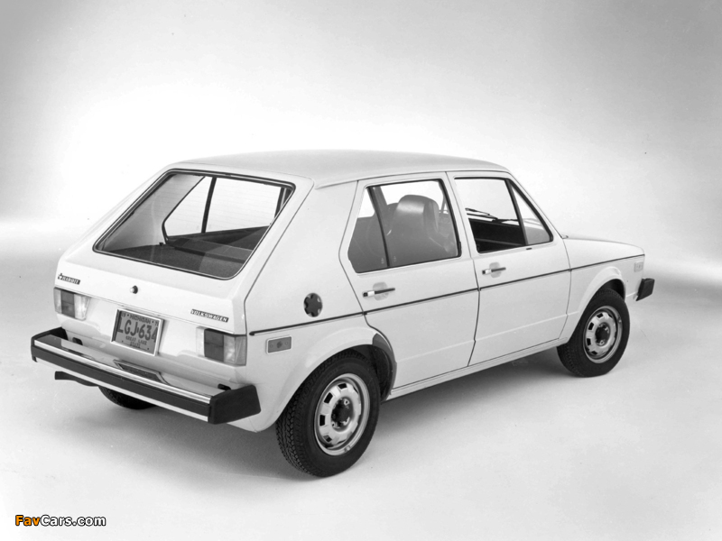 Volkswagen Rabbit 5-door 1975–80 pictures (800 x 600)