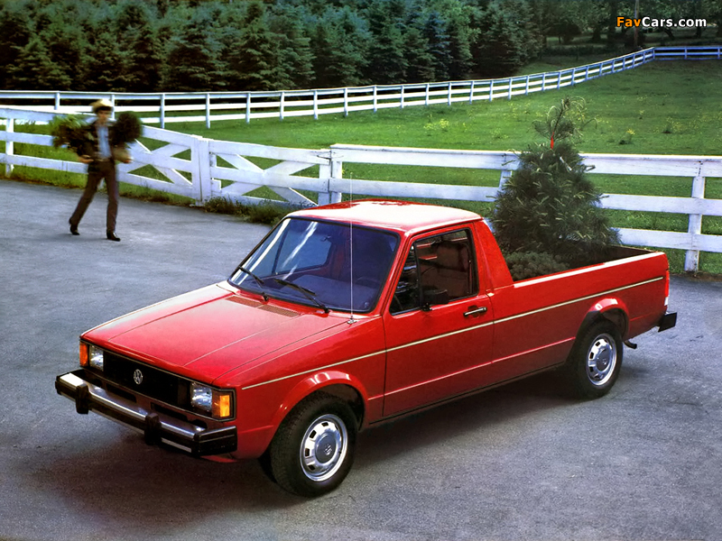 Volkswagen Rabbit Pickup 1981–83 pictures (800 x 600)