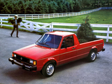 Volkswagen Rabbit Pickup 1981–83 pictures