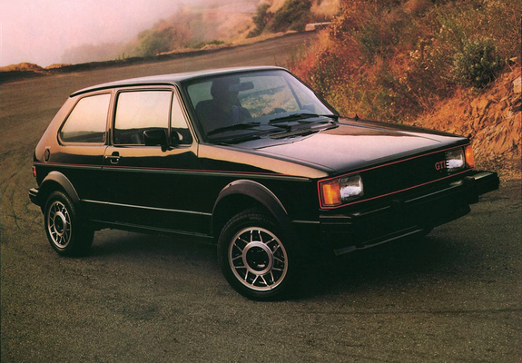 Volkswagen Rabbit GTI 1983–84 wallpapers