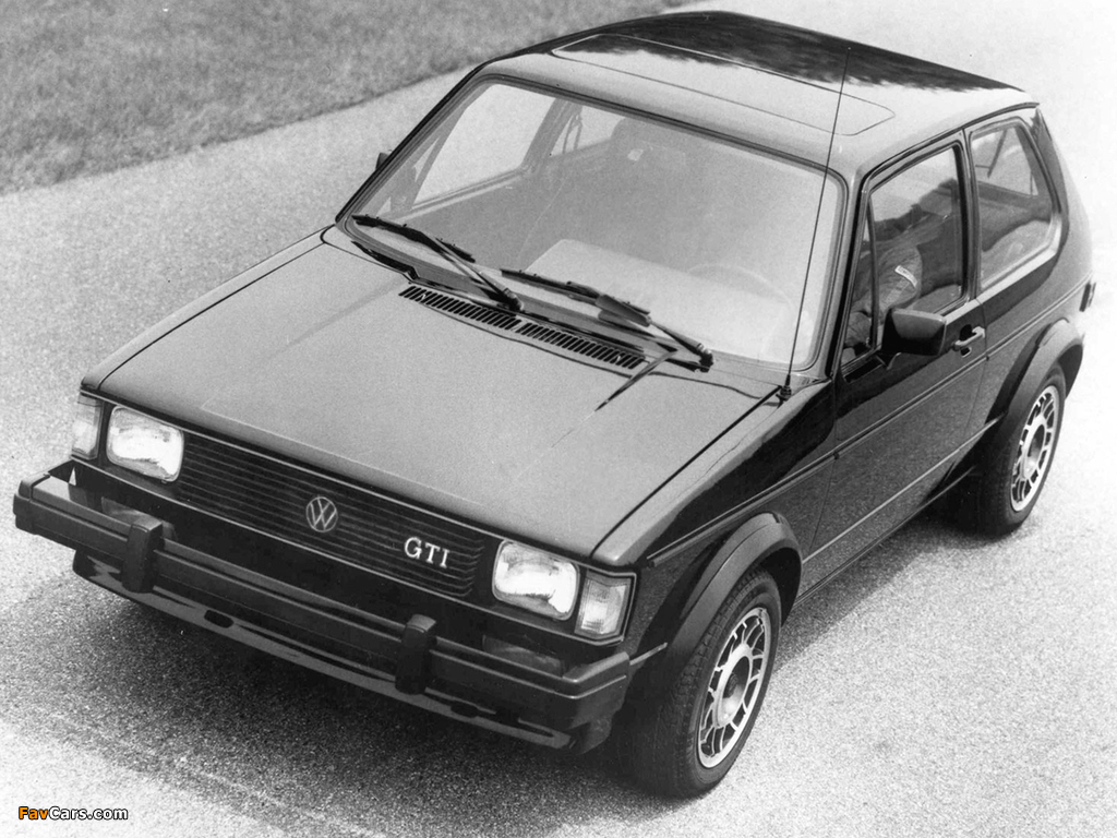 Volkswagen Rabbit GTI 1983–84 wallpapers (1024 x 768)