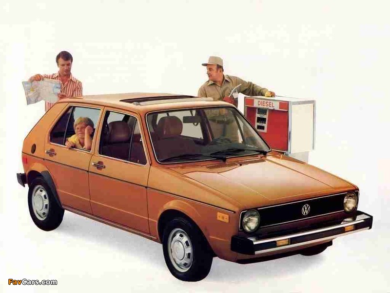 Volkswagen Rabbit 5-door 1975–80 wallpapers (800 x 600)