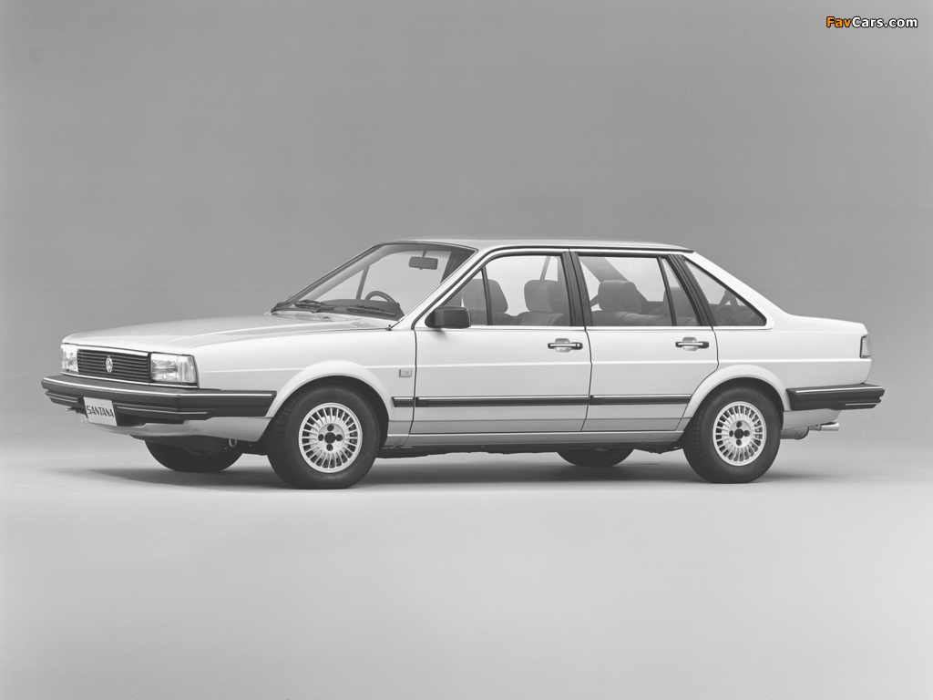 Images of Volkswagen Santana JP-spec 1984–89 (1024 x 768)