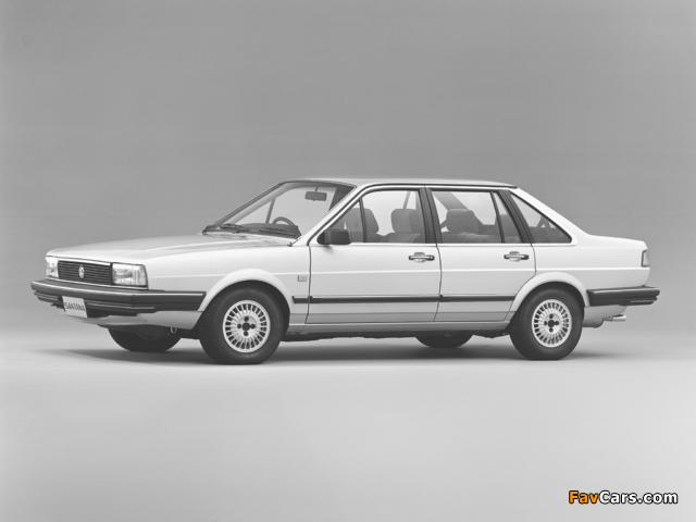 Images of Volkswagen Santana JP-spec 1984–89 (640 x 480)