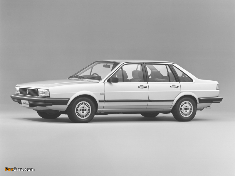 Images of Volkswagen Santana JP-spec 1984–89 (800 x 600)