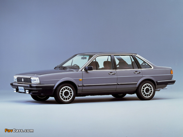 Images of Volkswagen Santana Autobahn JP-spec 1984–89 (640 x 480)