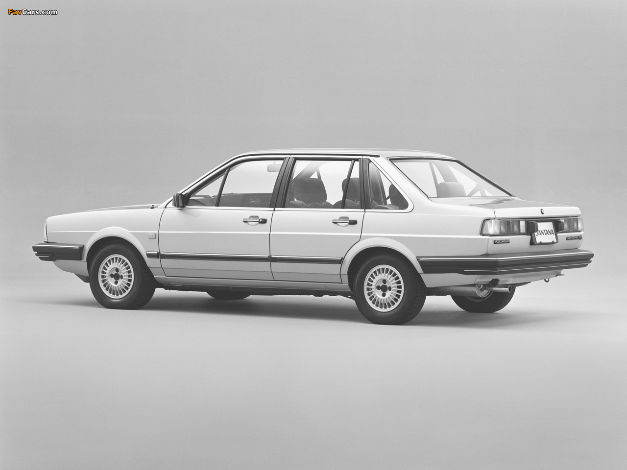 Photos of Volkswagen Santana JP-spec 1984–89 (1280 x 960)