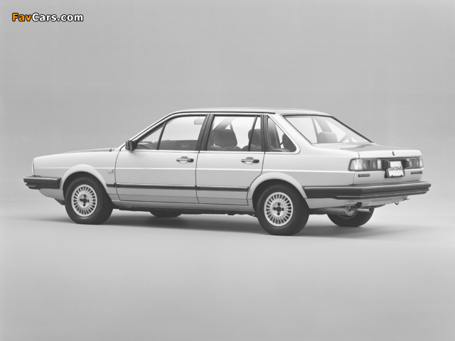 Photos of Volkswagen Santana JP-spec 1984–89 (640 x 480)