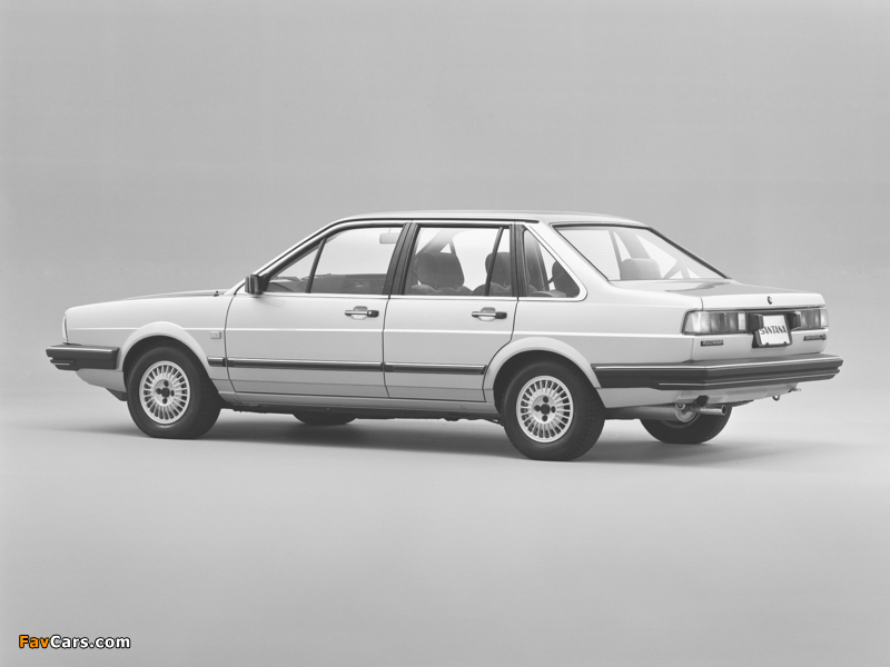 Photos of Volkswagen Santana JP-spec 1984–89 (800 x 600)