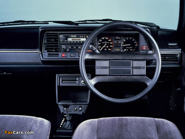 Photos of Volkswagen Santana JP-spec 1984–89 (640 x 480)