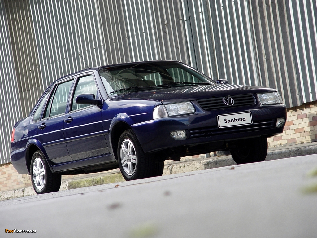 Photos of Volkswagen Santana BR-spec 1998–2006 (1024 x 768)