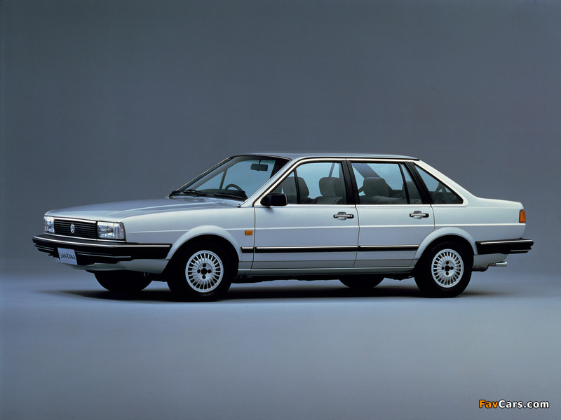Volkswagen Santana JP-spec 1984–89 wallpapers (800 x 600)