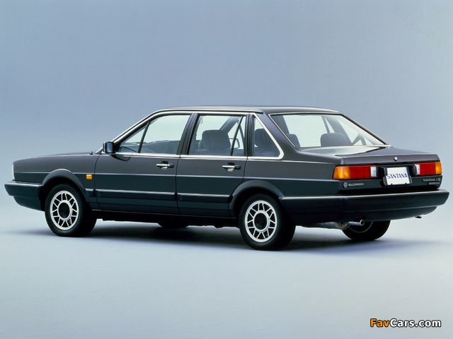 Volkswagen Santana Autobahn DOHC 1987–89 photos (640 x 480)