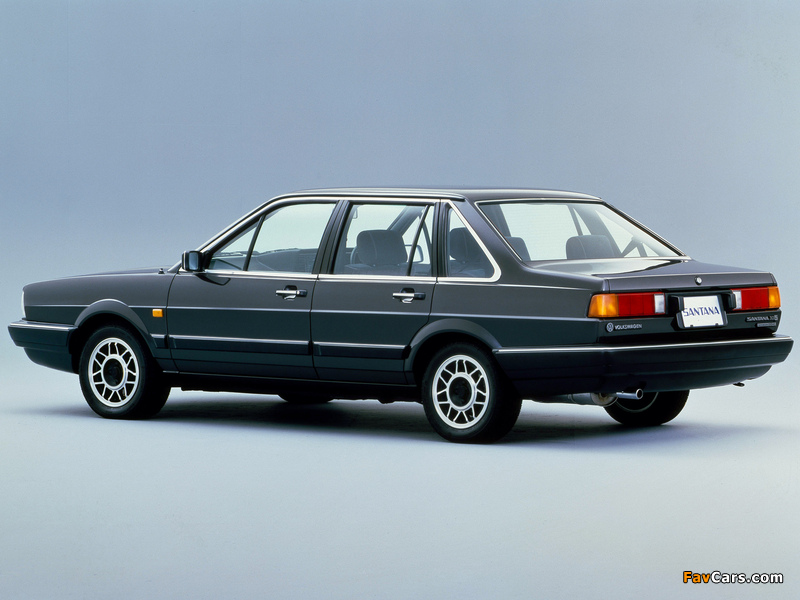 Volkswagen Santana Autobahn DOHC 1987–89 photos (800 x 600)