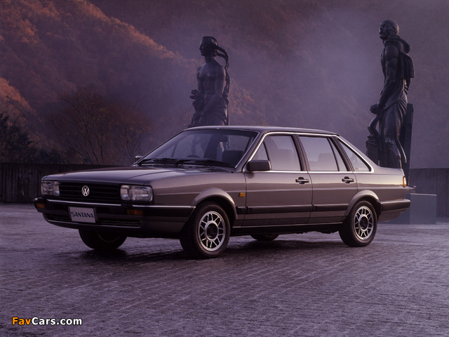 Volkswagen Santana Meisterwerk 1988 pictures (640 x 480)