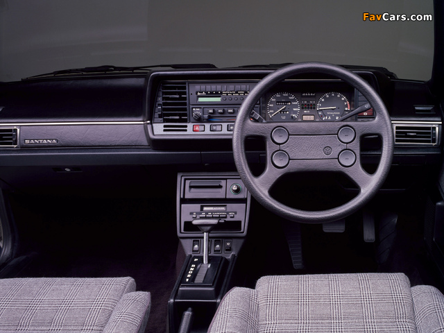 Volkswagen Santana Meisterwerk 1988 wallpapers (640 x 480)