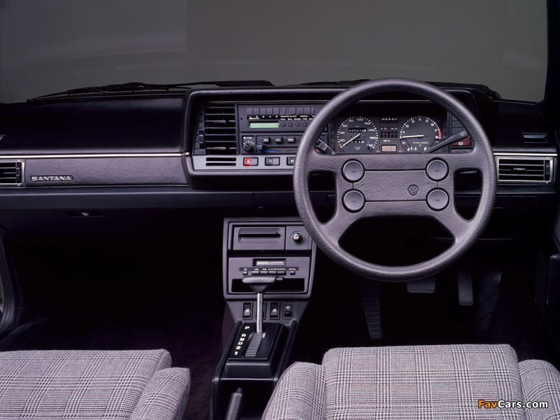 Volkswagen Santana Meisterwerk 1988 wallpapers (800 x 600)