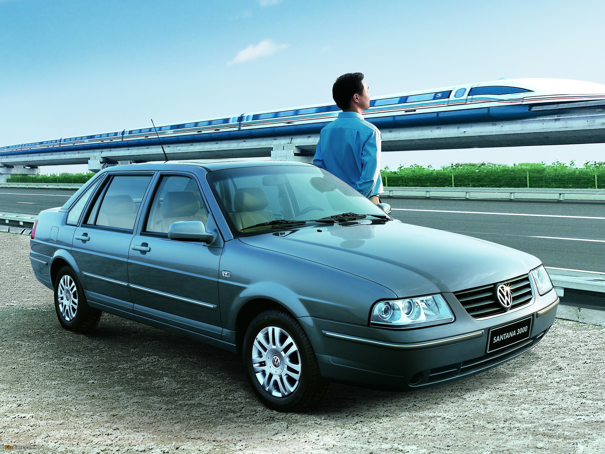 Volkswagen Santana 3000 2004–08 images (2048 x 1536)