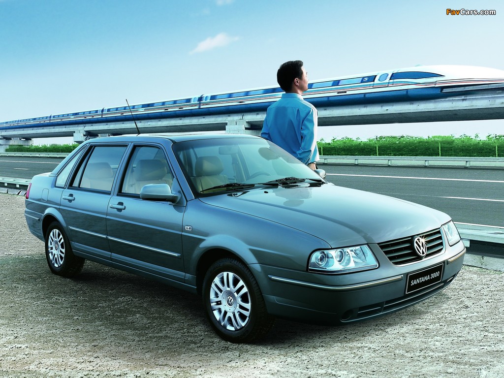 Volkswagen Santana 3000 2004–08 images (1024 x 768)