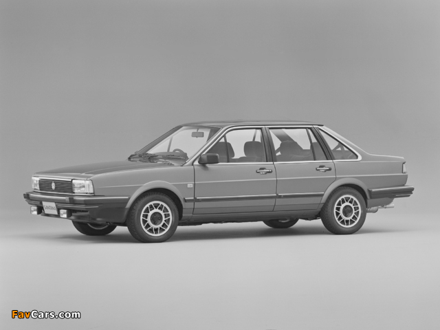Volkswagen Santana Autobahn JP-spec 1984–89 wallpapers (640 x 480)